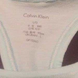 Calvin Klein mint green bralette